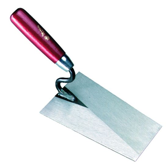 Afbeeldingen van MELKMEISJE Stukadoorstroffel recht RVS S-Hals 140MM