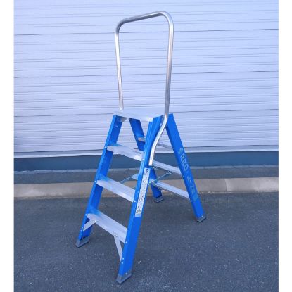 Afbeeldingen van ASC Dubbele trap Pro-Line 2X4 1,0M stahoogte