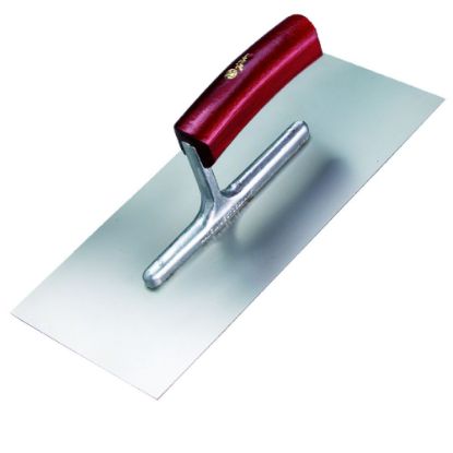 Afbeeldingen van MELKMEISJE Plakspaan RVS gebogen greep 280X130