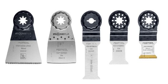 Afbeeldingen van FESTOOL Multitool zaagbladenset OSC-SORT 5x t.b.v. OSC18