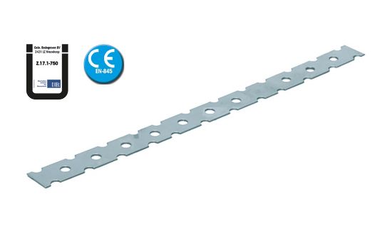 Afbeeldingen van GEBR. BODEGRAVEN Lijmkoppelstrip RVS316 O.G. 200MM 22X0,6MM