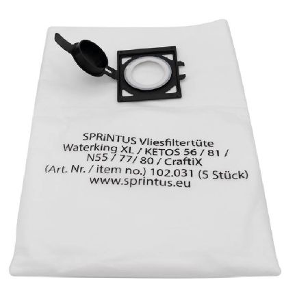 Afbeeldingen van D'Orly x Sprintus Fleece filter zak CraftX M 5x