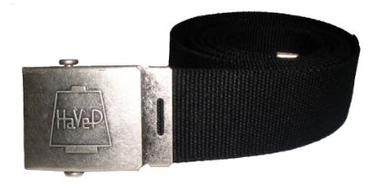 Afbeeldingen van HAVEP Koppelriem zwart + logo 77353