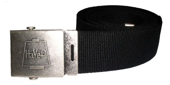 Afbeeldingen van HAVEP Koppelriem zwart + logo 77353