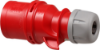 Afbeeldingen van KELFORT Stekker (contactstop) rood CEE EN60309 4P 400V 32Ah