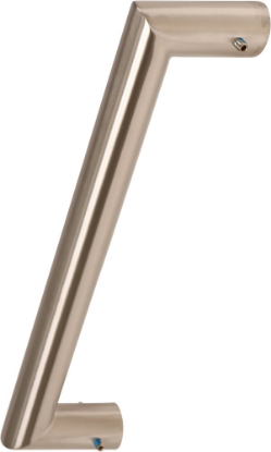 Afbeeldingen van OXLOC Deurgreep 640 recht blind RVS mat 32X332MM