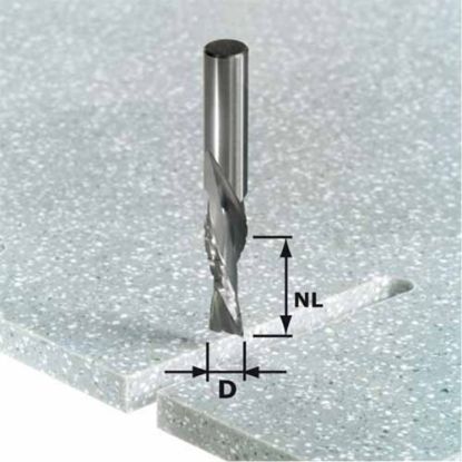 Afbeeldingen van FESTOOL Spiraalgroeffrees HW schacht 12MM SPI 12X42MM