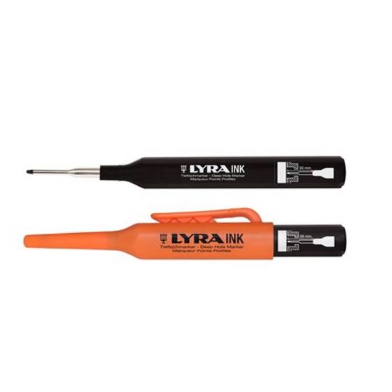 Afbeeldingen van LYRA Aftekenpen diepgat permanent 1MM V10 zwart