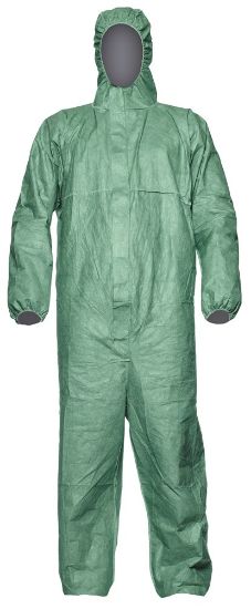 Afbeeldingen van DUPONT Overall Tyvek 500 Xpert groen M