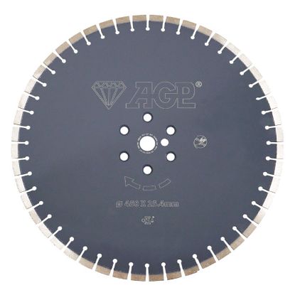 Afbeeldingen van AGP Vlakzaagblad (18") 457X3,2X25,4MM 6x boutgat steekcirkel 60MM