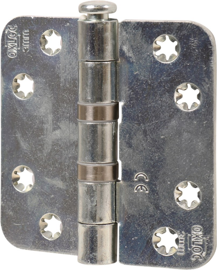 Afbeeldingen van OXLOC Schijflagerscharnier EV ronde hoek 89X89MM