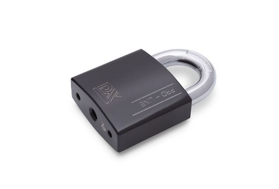 Afbeeldingen van Hangslot PRO-line SKG** zwart open 60MM