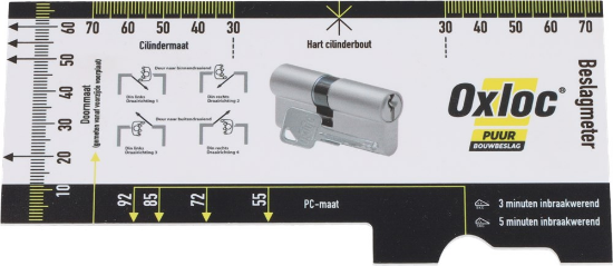 Afbeeldingen van OXLOC Cilindermeter