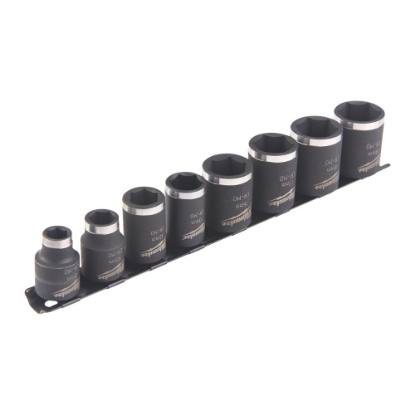 Afbeeldingen van HEX SOCKET SHW 3/8 STD SET-8PC