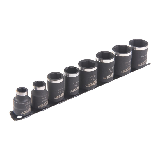 Afbeeldingen van HEX SOCKET SHW 3/8 STD SET-8PC