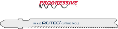 Afbeeldingen van ROTEC Decoupeerzaagblad DC620 / T118A 25x