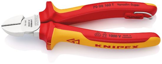 Afbeeldingen van KNIPEX Zijsnijtang DIN5749 7006160T 160MM