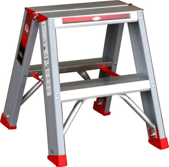 Afbeeldingen van KELFORT Trap dubbel oploopbaar 2 47CM