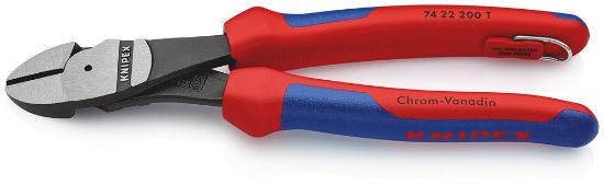Afbeeldingen van KNIPEX Kracht zijsnijtang 12° 7422200T DIN5749 200MM