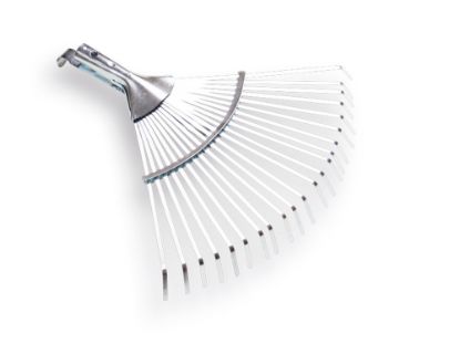 Afbeeldingen van ATLAS Bladhark metaal verzinkt met 22 verstelbare tanden zonder steel 28-42CM