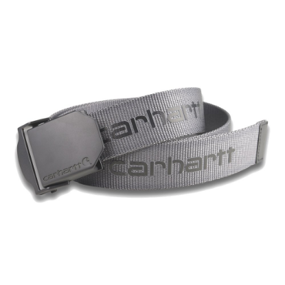 Afbeeldingen van CARHARTT Riem Webbing nylon heren 800601 steel L