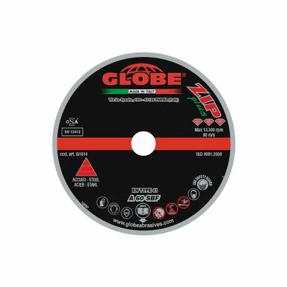 Afbeeldingen van GLOBE Doorslijpschijf A60S ZAC 125X1,6X22,23MM