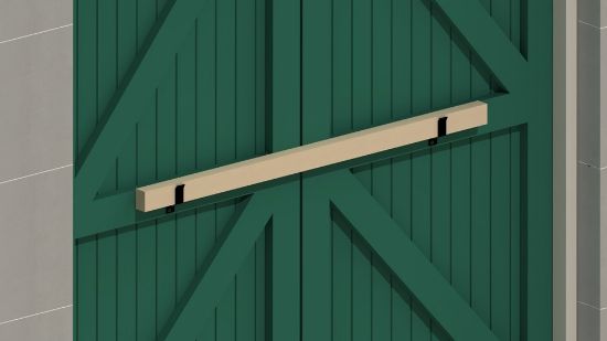 Afbeeldingen van GEBR. BODEGRAVEN Deurbalkhaak EPZ open max 55X75MM 44X5,5MM