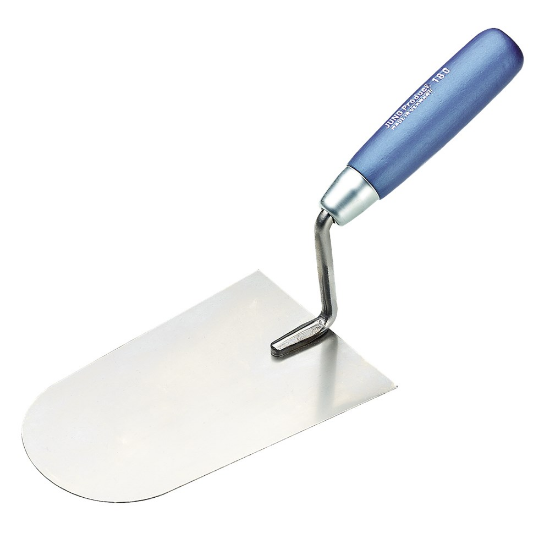 Afbeeldingen van JUNG Stukadoorstroffel RVS rond softgrip 180MM