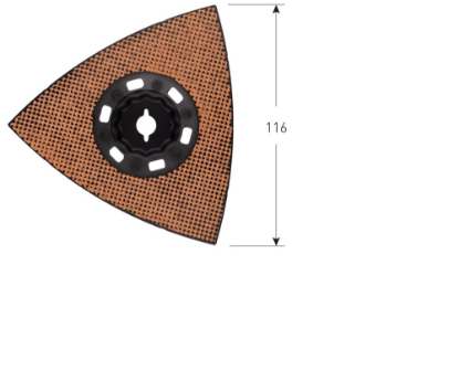 Afbeeldingen van ROTEC Schuurplateau Starlock-Max MOF 116K10 HM-Riff 116MM