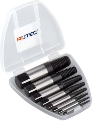 Afbeeldingen van ROTEC Tapeinduithalers set van M3 - M50 (No.1-8)