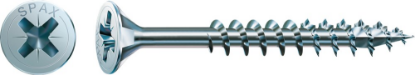 Afbeeldingen van SPAX Spaanplaatschroef multikop VZ PZ2 6X120/70MM 