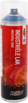 Afbeeldingen van KELFORT Industrie lak genitiaanblauw RAL 5010 500ML