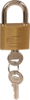 Afbeeldingen van OXLOC Cilinderhangslot EV messing laag 40MM KA4002