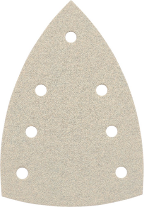 Afbeeldingen van KELFORT Klitschuurschijf DELTA wit 7-gat K80 10x