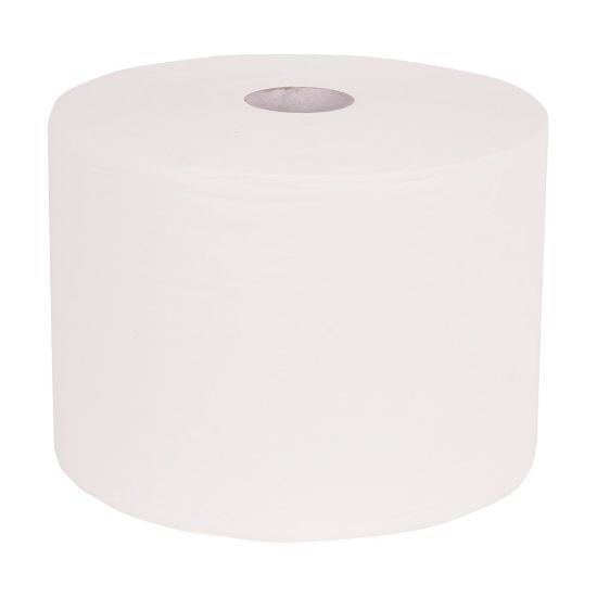 Afbeeldingen van Maxirol 1-laags cellulose wit 28CM 1000M