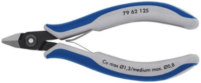 Afbeeldingen van KNIPEX Zijsnijtang elektro PREC 7962125 DIN9654