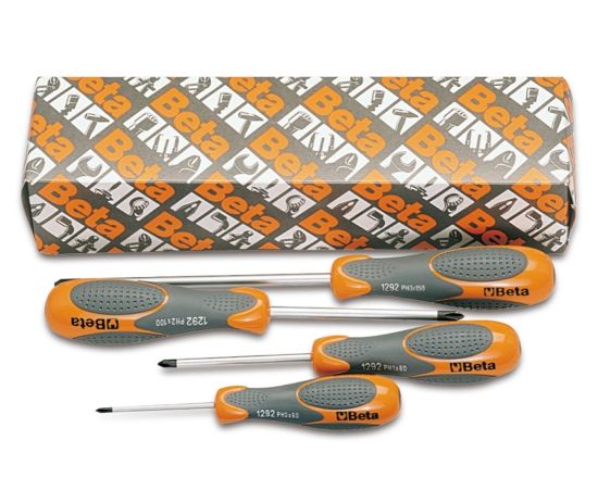 Afbeeldingen van BETA Schroevendraaierset PH 4x PH0-PH3 1292/S4