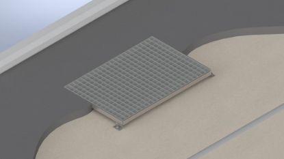 Afbeeldingen van GEBR. BODEGRAVEN Rooster TV 400X600MM 30X30MM 25/2MM