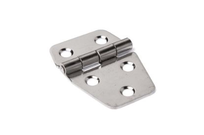 Afbeeldingen van Klepscharnier RVS vaste pen 40X55MM