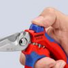Afbeeldingen van KNIPEX Schaar hoek elektriciens 950520SB 160MM 