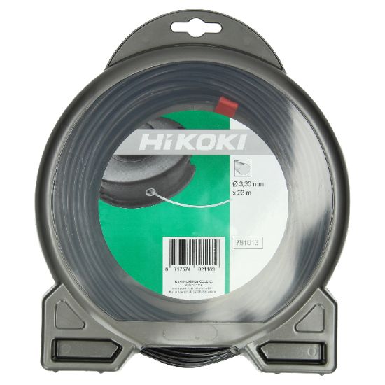Afbeeldingen van HIKOKI Maaidraad rond 3,3MM zwart 23M 781013