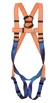 Afbeeldingen van ELLERsafe Harnasgordel oranje/blauw P-10 2XL