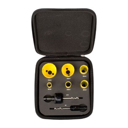 Afbeeldingen van STARRETT Gatzagenset Elektricien KFC06022 8x