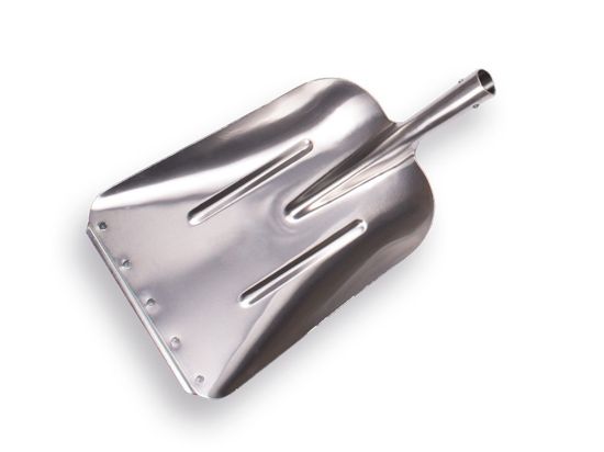 Afbeeldingen van ATLAS Graanschop Zweeds model gehard aluminium met strip zonder steel 33X43CM