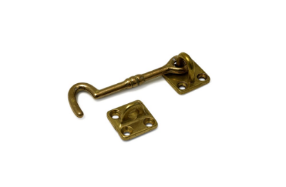 Afbeeldingen van Kajuithaak messing gepolijst 100MM