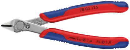 Afbeeldingen van KNIPEX Zijsnijtang elektro SUPER-KNIPS 7803125