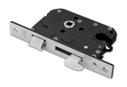 Afbeeldingen van Veiligheidsinsteekslot +haakschoot PC55 recht