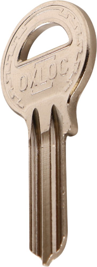 Afbeeldingen van OXLOC Sleutel t.b.v. cilinderhangsloten 40MM