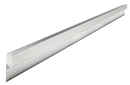 Afbeeldingen van SOLA Strijklat H-profiel aluminium AL2605 1,2M