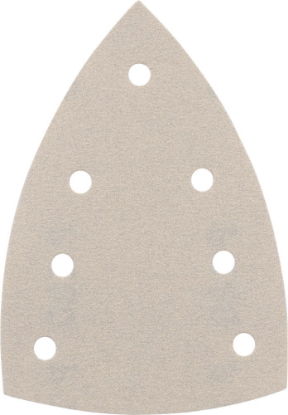 Afbeeldingen van KELFORT Klitschuurschijf DELTA wit 7-gat K180 10x